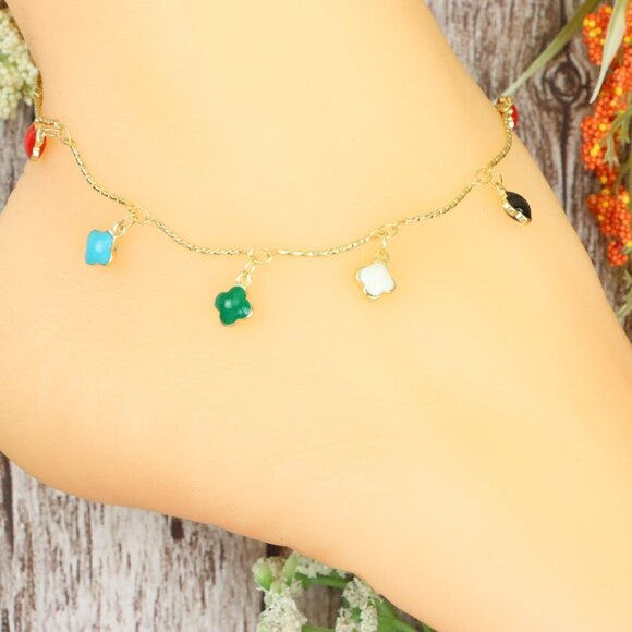 "Dainty Anklet for Women – Elegant Everyday Jewelry & Perfect Gift | MLCRC1340 - Picture 2 of 10